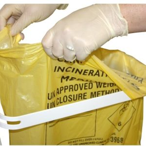 Alternative view of Yellow 5kg Clinical Waste Bags 17"x26" UN3291