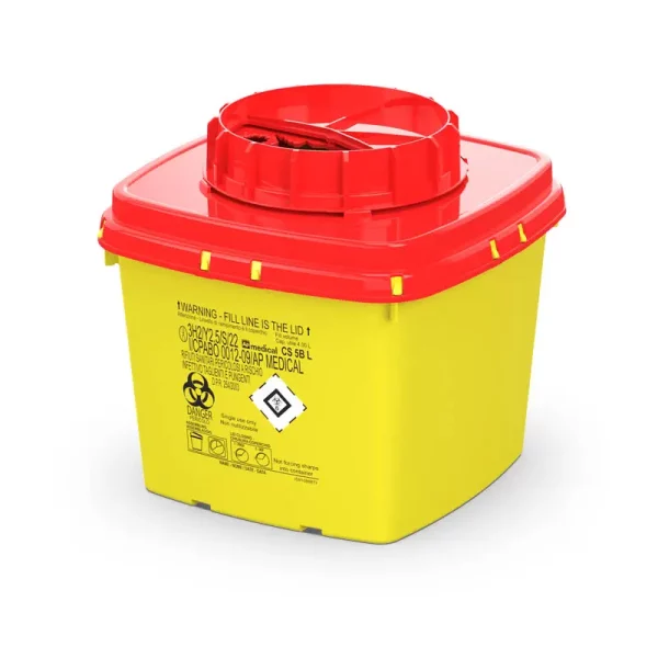 CS Line CS 5B Disposable Square Container 5L - Connect Medical Supplies